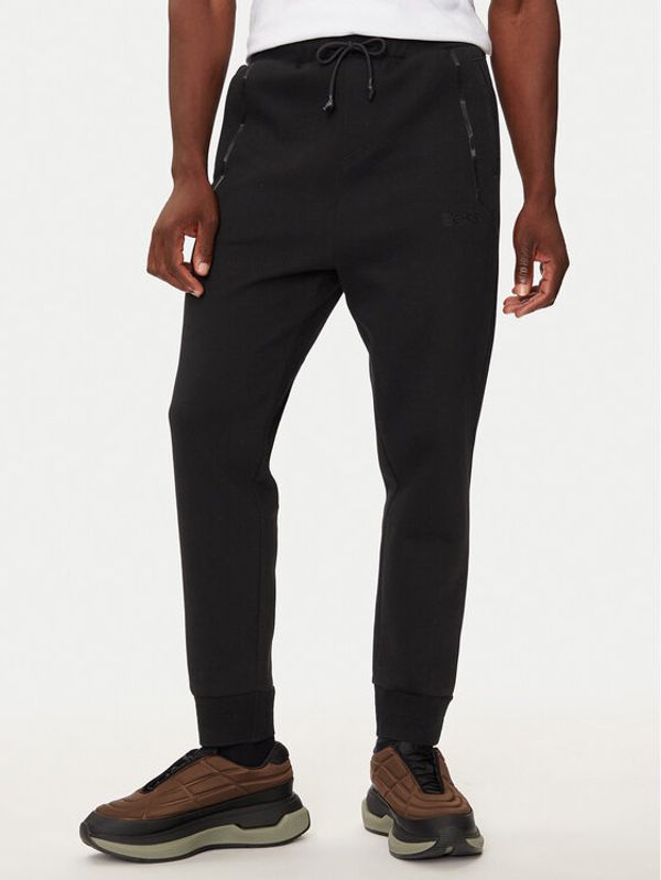 Boss Boss Donji dio trenerke Hadiko Mirror 50523447 Crna Regular Fit