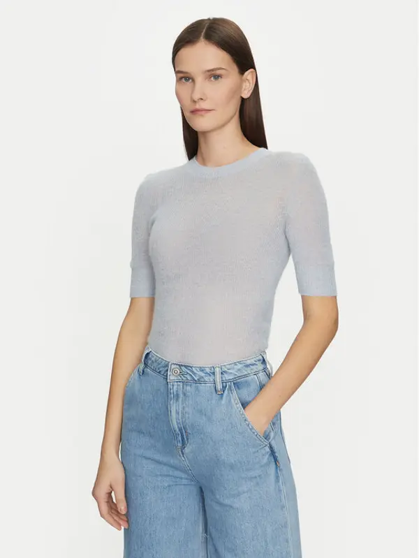 Boss BOSS Džemper 50530718 Svijetloplava Slim Fit