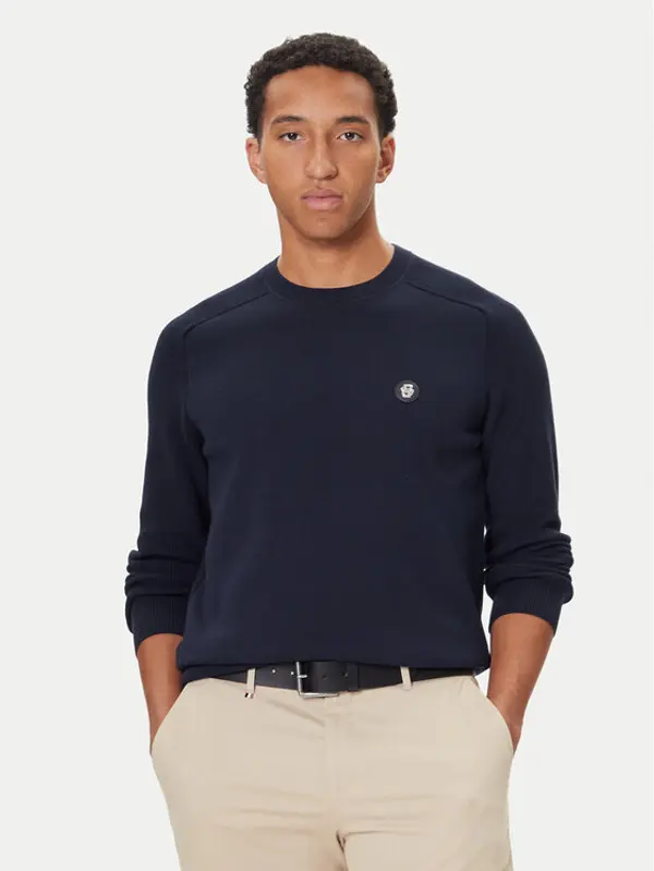 Boss BOSS Džemper C-Illian 50543136 Tamnoplava Regular Fit