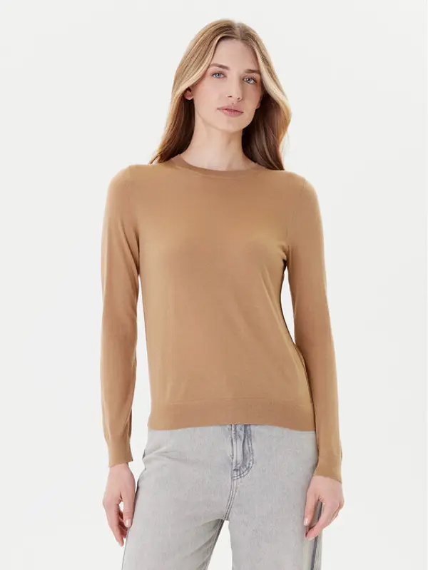 Boss BOSS Džemper Ferpina 50544987 Bež Slim Fit