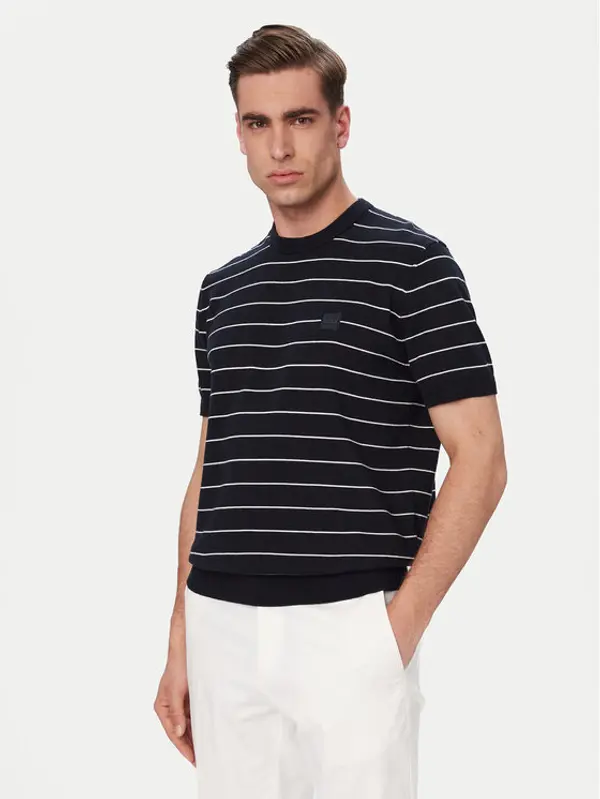 Boss BOSS Džemper Kanacho 50561004 Tamnoplava Regular Fit
