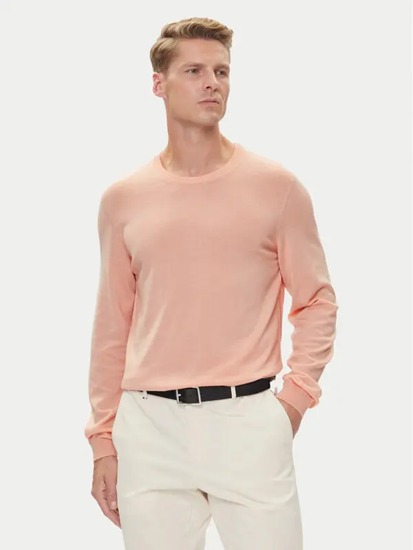 Boss BOSS Džemper Leno-P 50468239 Ružičasta Slim Fit