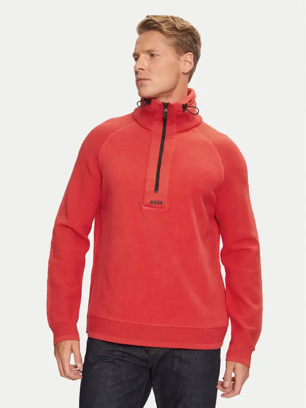 Boss Boss Džemper Zartic 50523167 Crvena Regular Fit