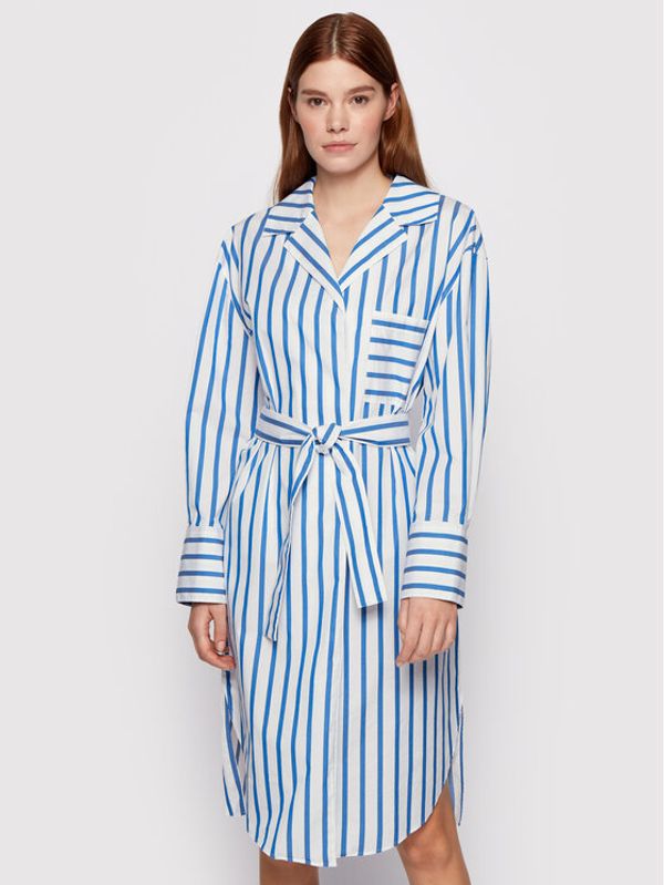 Boss Boss Haljina košulja C_Disso 50447726 Plava Regular Fit