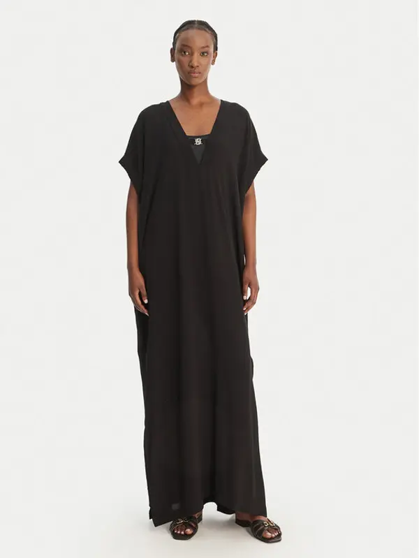 Boss BOSS Haljina za plažu Double B 50557042 Crna Relaxed Fit