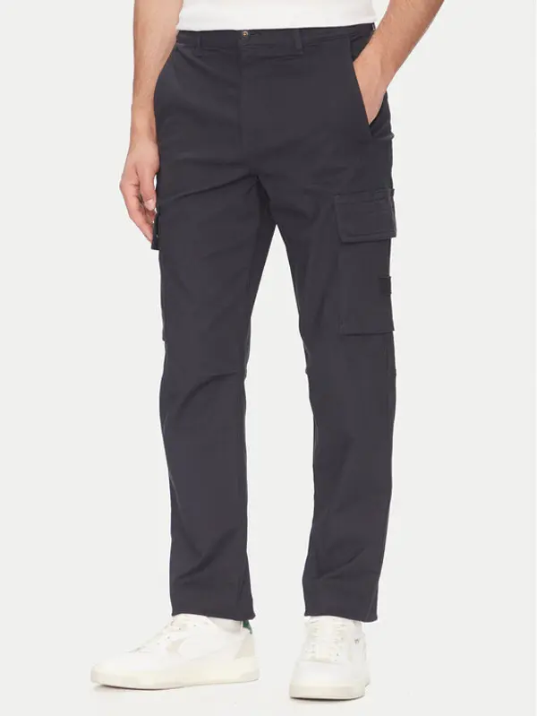 Boss BOSS Hlače 50536882 Tamnoplava Regular Fit