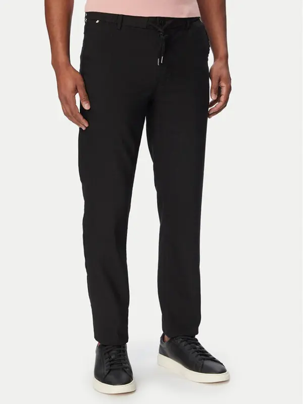 Boss BOSS Hlače Kane1 50557859 Crna Regular Fit