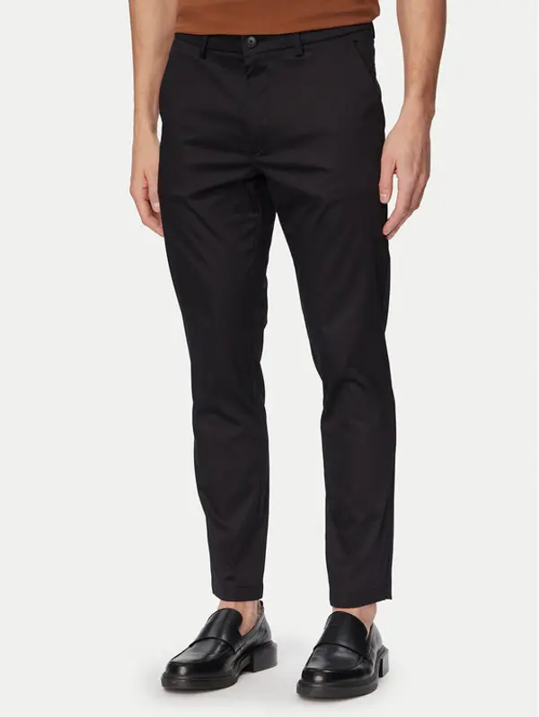 Boss BOSS Hlače P-Kaiton1 50553841 Crna Slim Fit