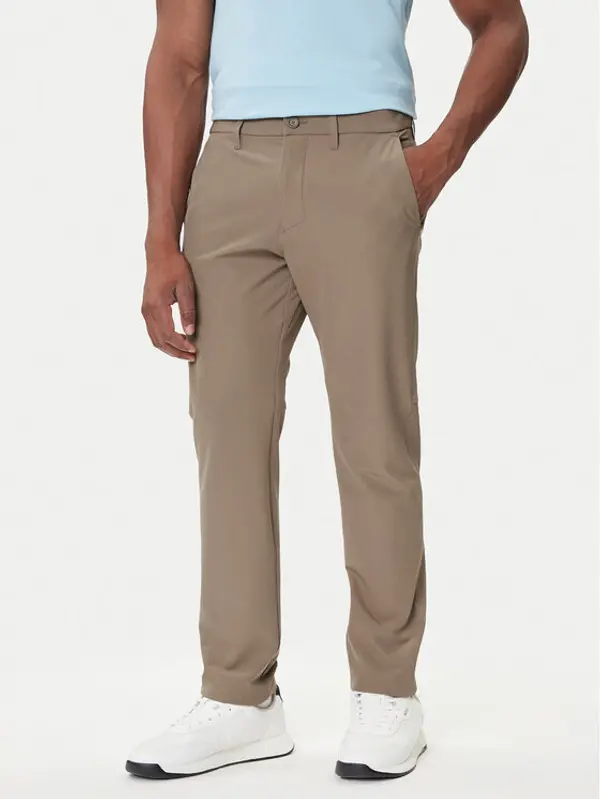 Boss BOSS Hlače T_Commuter 50534303 Zelena Slim Fit