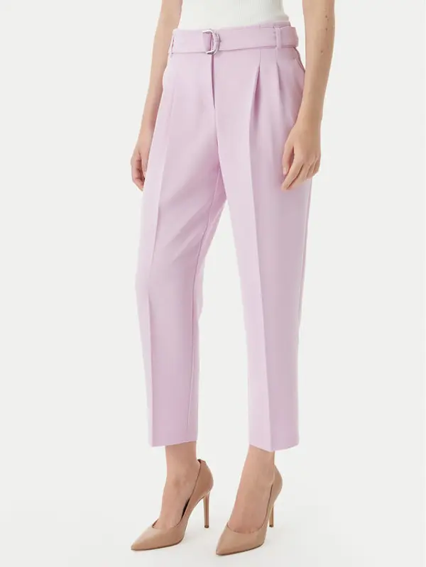 Boss BOSS Hlače Tapiah 50490037 Ljubičasta Regular Fit