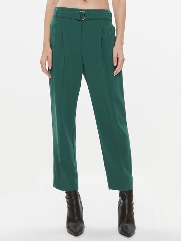 Boss Boss Hlače Tapiah 50490037 Zelena Regular Fit