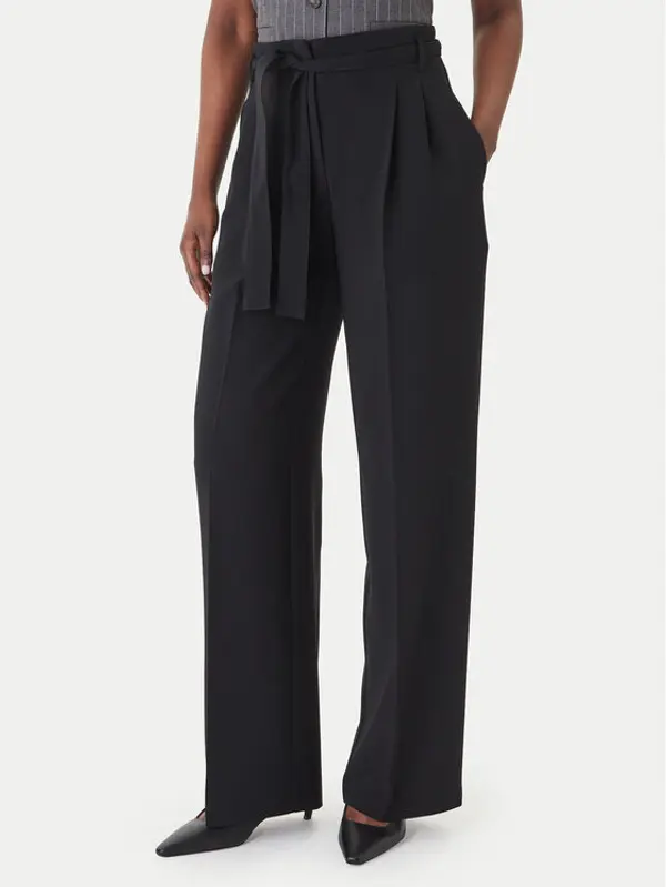 Boss Boss Hlače Tapiana 50479405 Crna Relaxed Fit