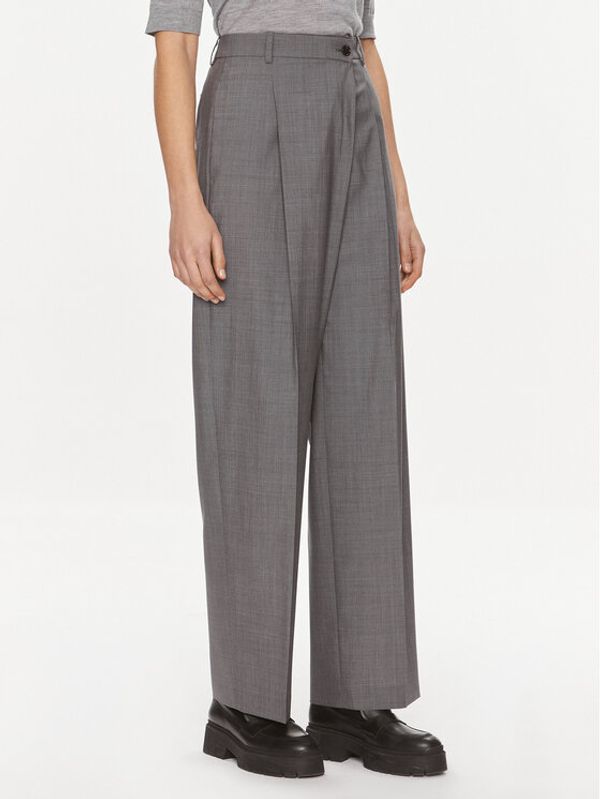 Boss Boss Hlače Tenly 50505608 Siva Straight Fit