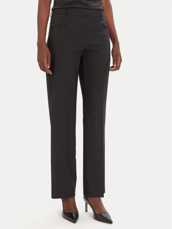 Boss BOSS Hlače Tilda9 50546613 Crna Straight Fit