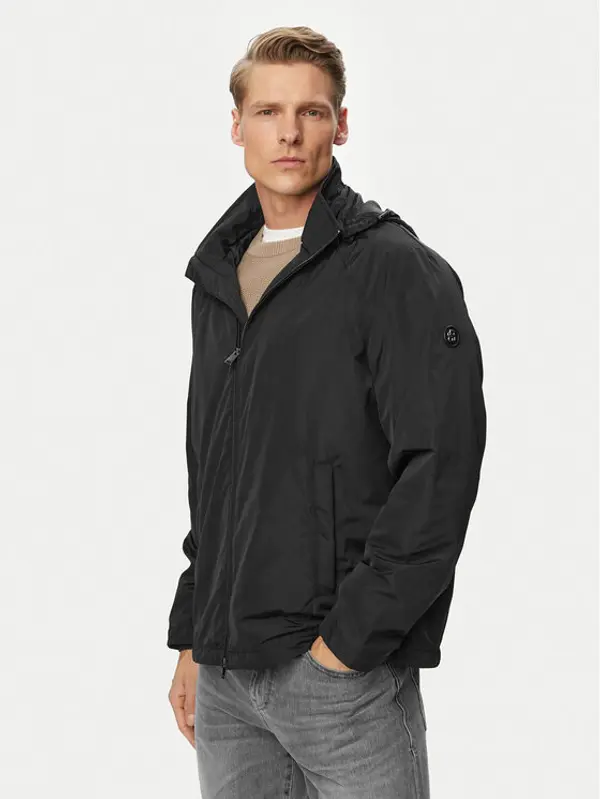 Boss BOSS Jakna protiv vjetra H-Carlen 50564402 Crna Regular Fit
