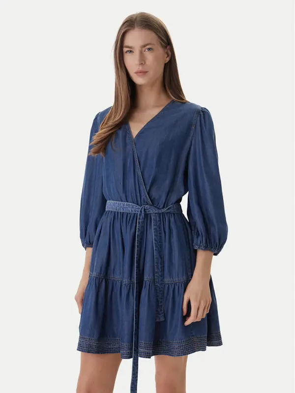 Boss BOSS Jeans haljina C_Dardy 50559071 Plava Relaxed Fit