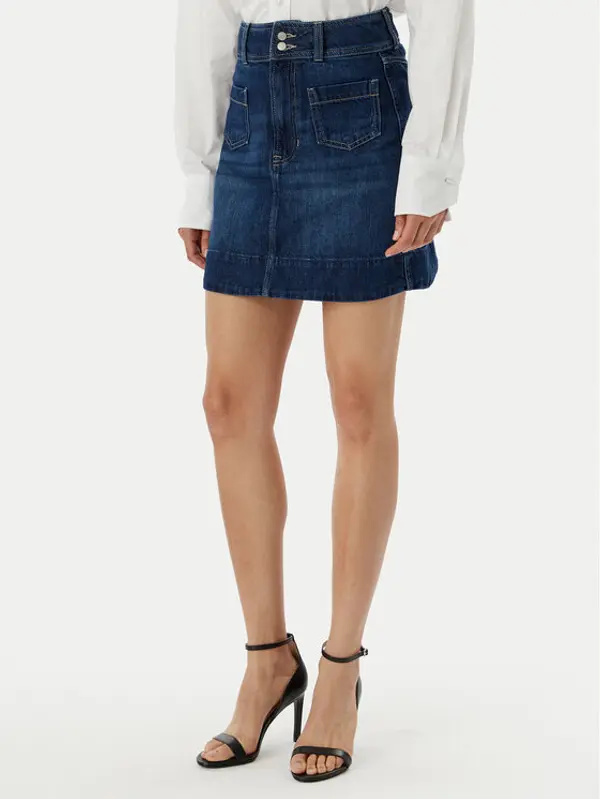 Boss BOSS Jeans suknja 50559404 Plava Regular Fit