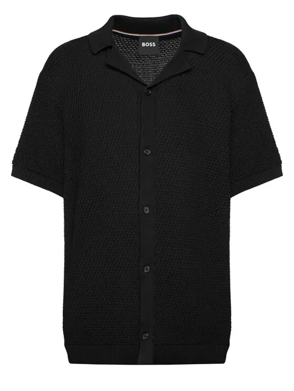 Boss BOSS Kardigan C-Iconico 50543163 Crna Regular Fit