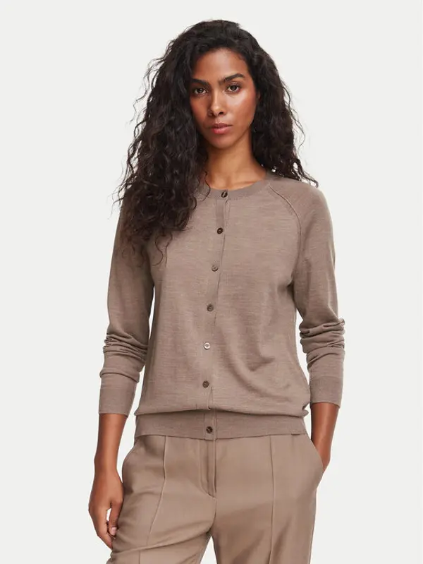 Boss BOSS Kardigan Fonami 50545031 Svijetlo smeđa Regular Fit