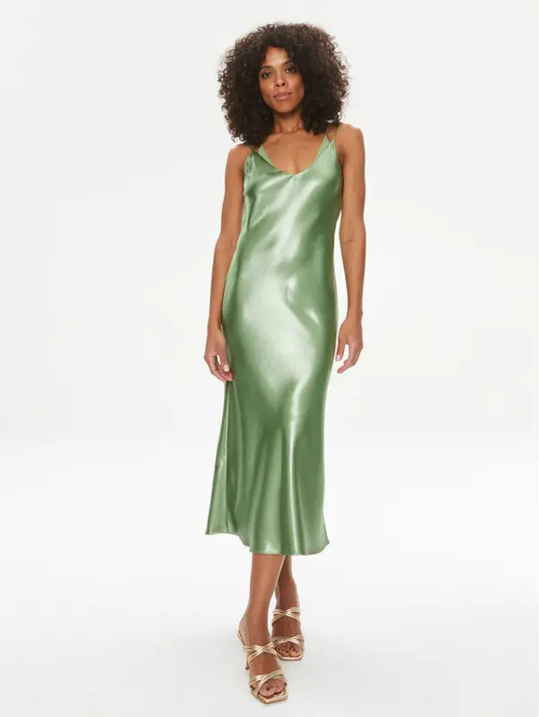 Boss Boss Koktel haljina Desatie 50511832 Zelena Slim Fit
