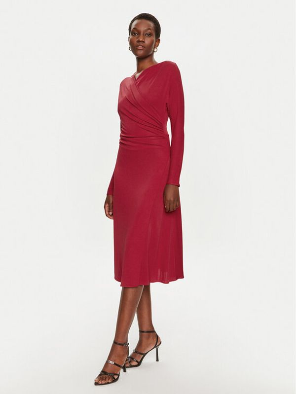 Boss Boss Koktel haljina Ettita 50523130 Crvena Slim Fit