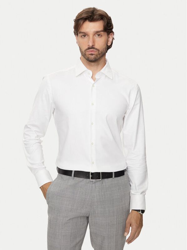 Boss Boss Košulja 50470583 Écru Slim Fit