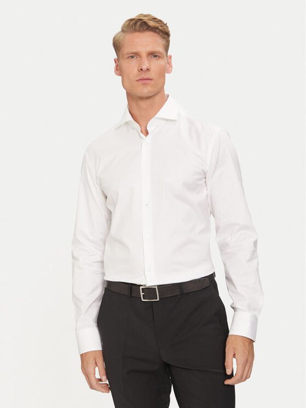 Boss Boss Košulja 50491976 Bijela Slim Fit