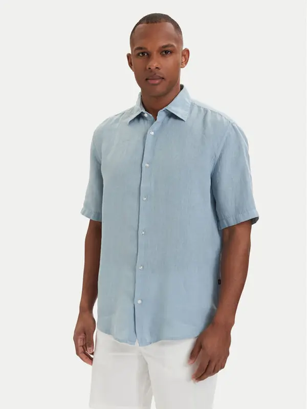 Boss BOSS Košulja 50537382 Svijetlo plava Regular Fit