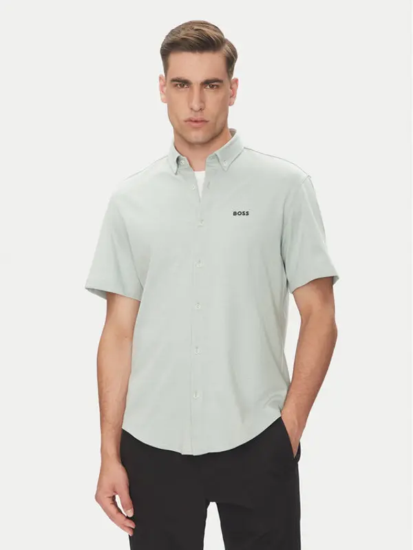 Boss BOSS Košulja B_MOTION_S 50533149 Zelena Regular Fit