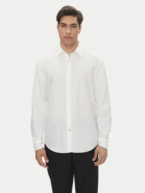 Boss BOSS Košulja C-Hal 50539531 Bijela Casual Fit