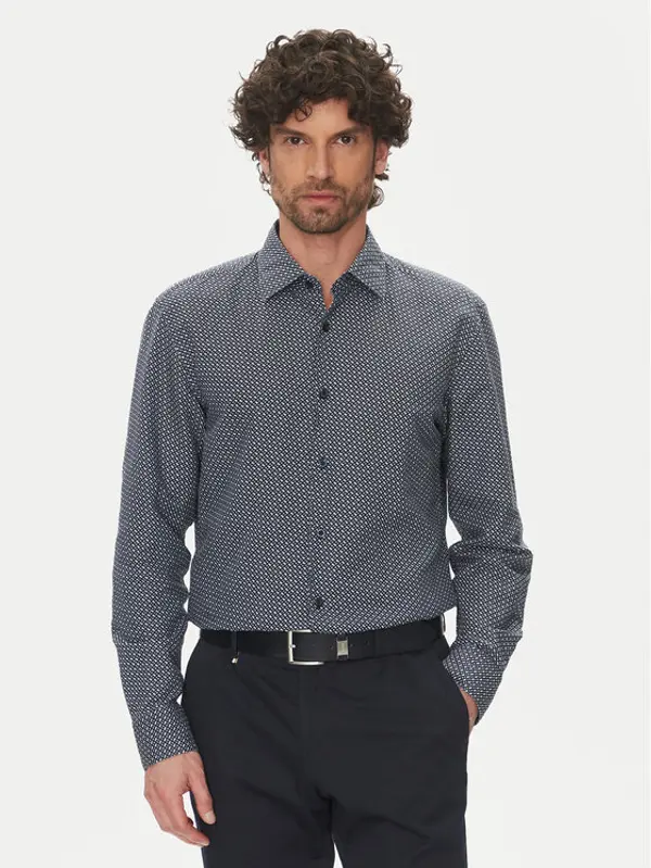 Boss BOSS Košulja C-Hal 50539532 Tamnoplava Casual Fit