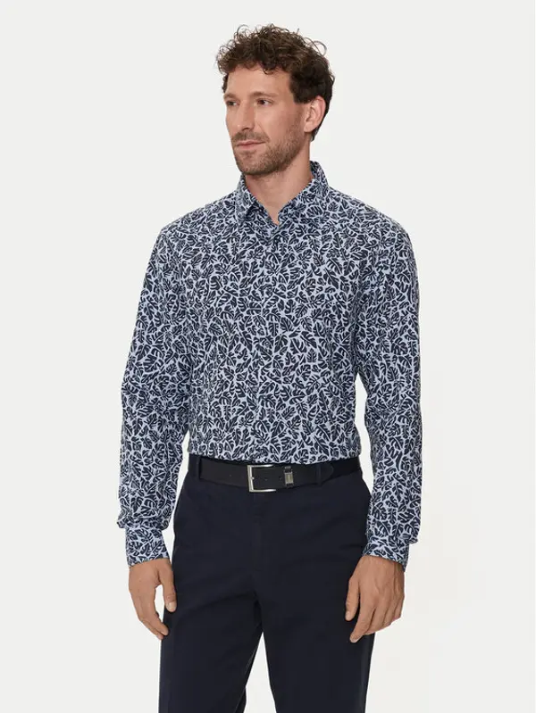 Boss Boss Košulja C-Hal-Kent-C1-223 50513648 Tamnoplava Casual Fit