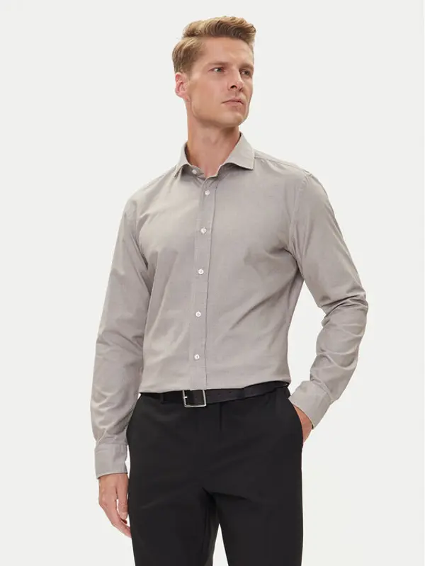 Boss BOSS Košulja C-Hank 50545225 Bež Slim Fit