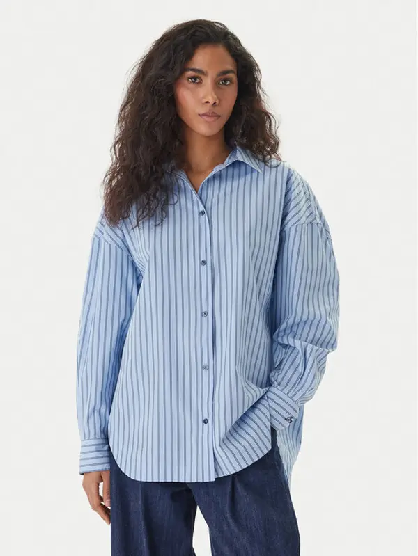 Boss BOSS Košulja C_Bostatta 50559241 Plava Oversize
