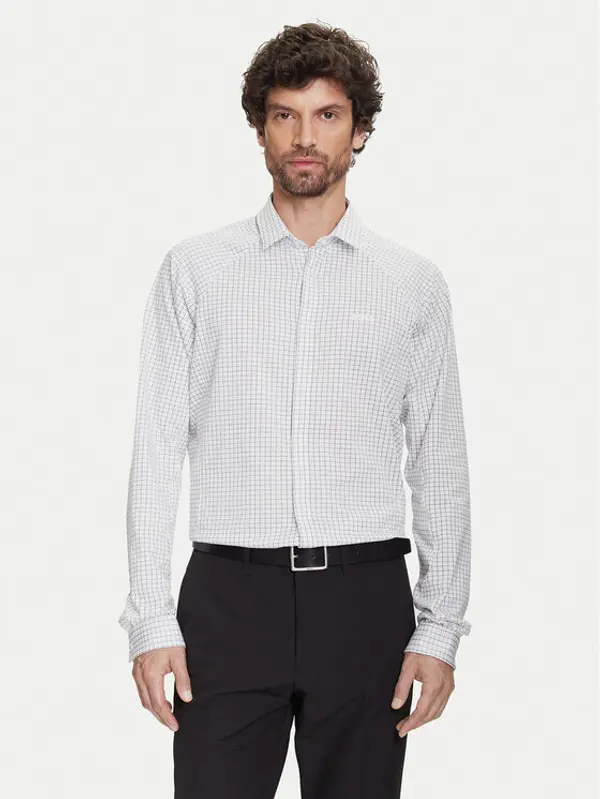 Boss BOSS Košulja Excurse 50544843 Bijela Regular Fit