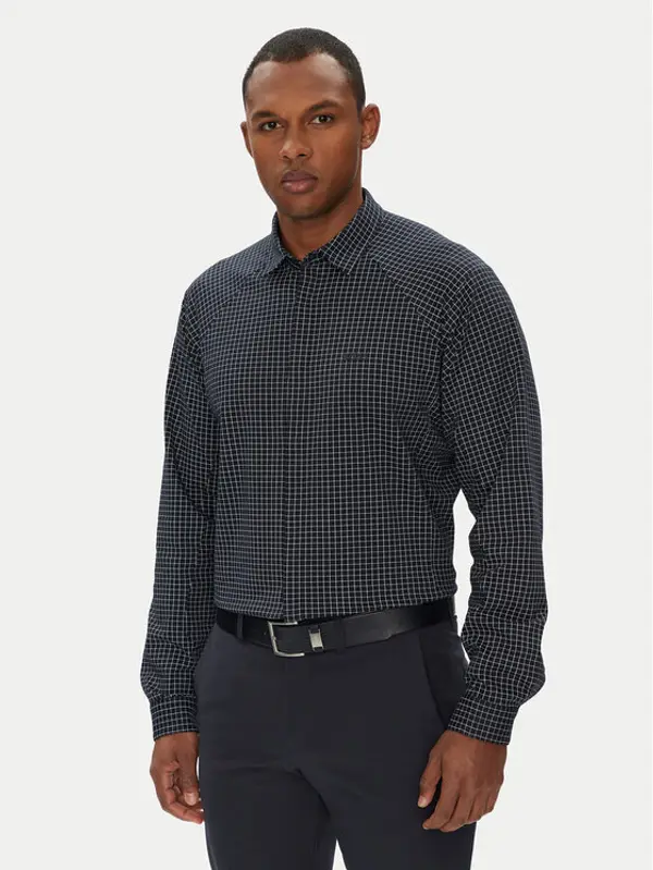 Boss BOSS Košulja Excurse 50544843 Tamnoplava Regular Fit