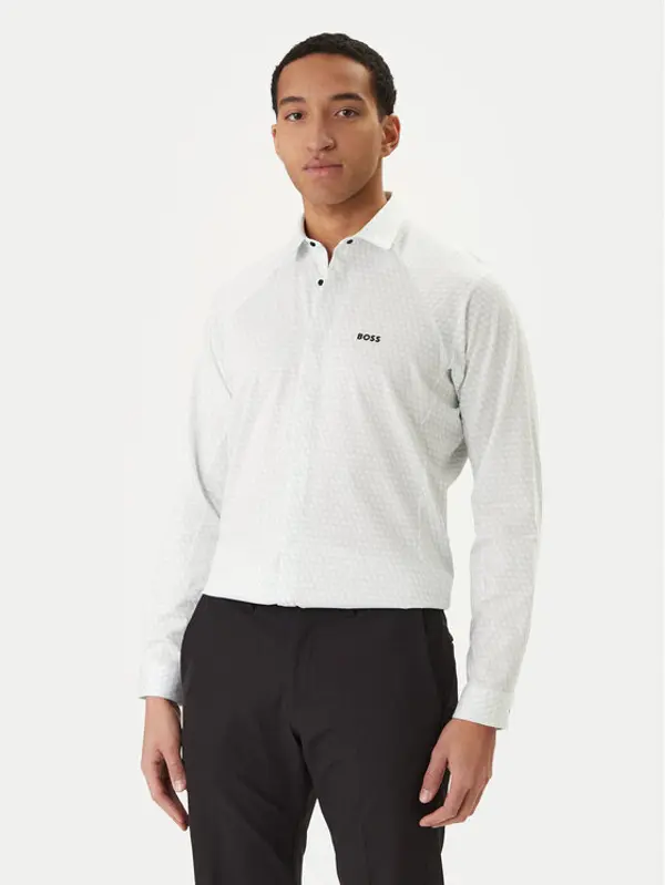 Boss BOSS Košulja Excurse 50554481 Zelena Regular Fit