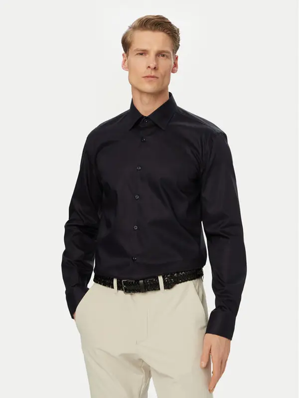 Boss BOSS Košulja H-Hank 50560704 Tamnoplava Slim Fit