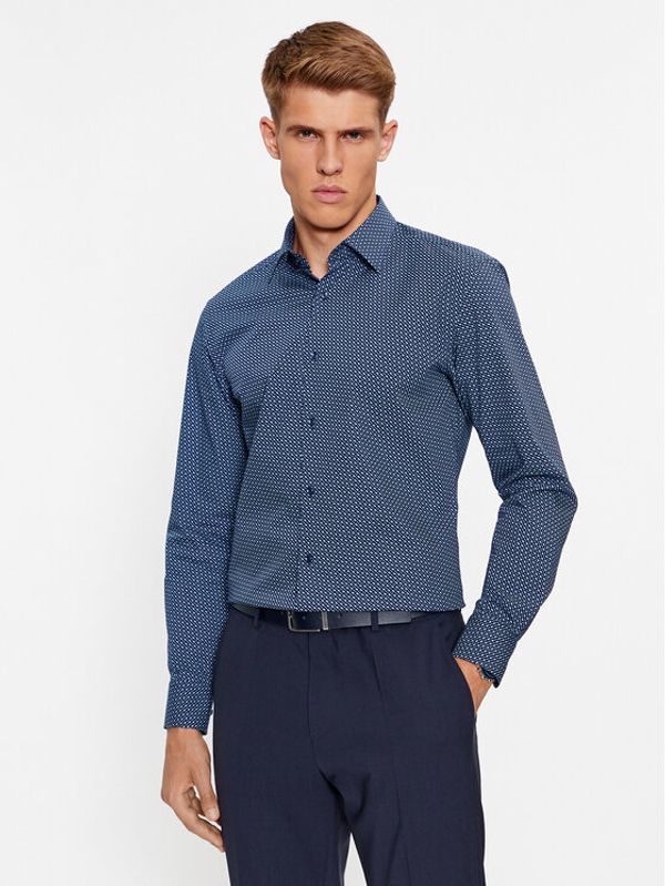 Boss Boss Košulja H-Hank-Kent-C1-214 50478620 Tamnoplava Slim Fit