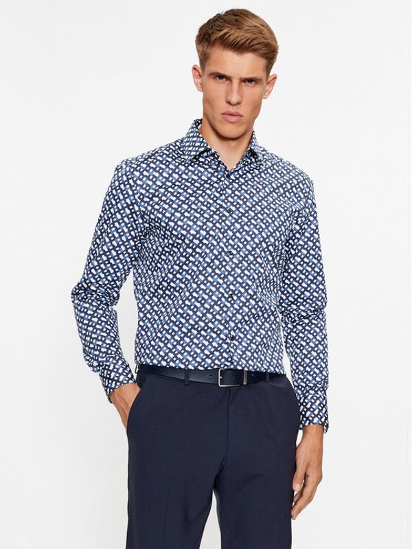 Boss Boss Košulja H-Hank-Kent-C1-214 50502888 Tamnoplava Slim Fit