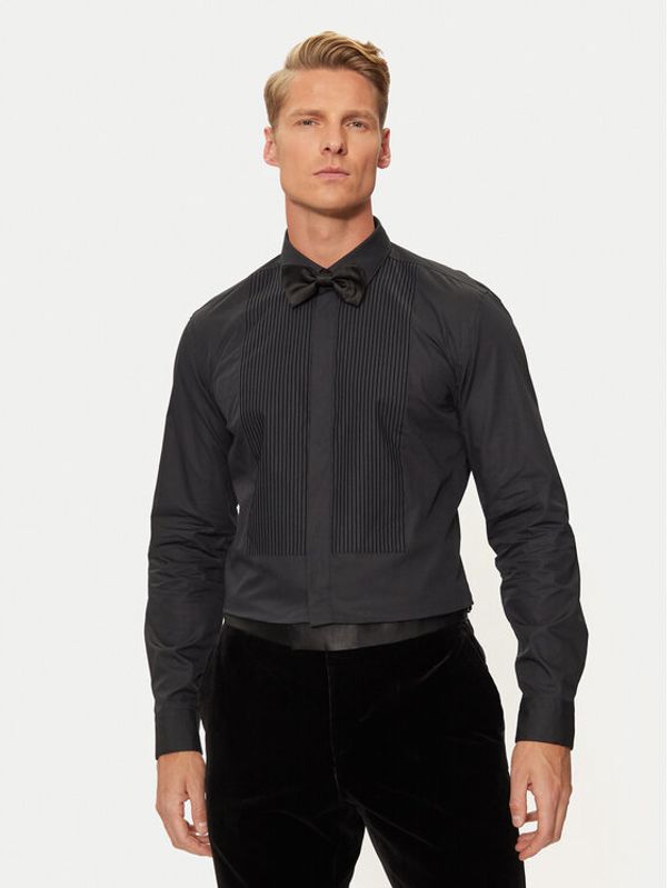 Boss Boss Košulja H-Hank Party 50527671 Crna Slim Fit