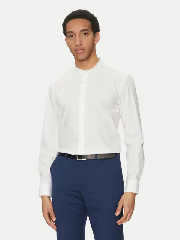 Boss BOSS Košulja H-HANK-S-STAN-C3-252 50539176 Bijela Slim Fit