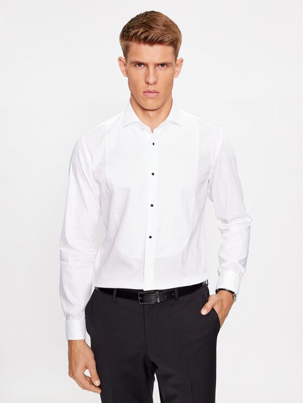 Boss Boss Košulja H-Hank-Tux3-Dc-224 50480070 Bijela Slim Fit