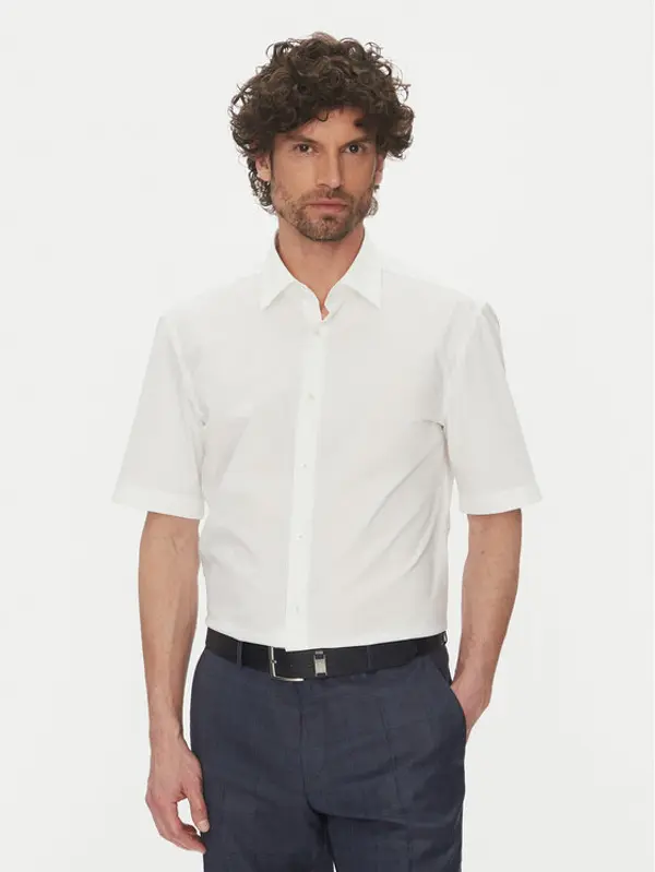 Boss BOSS Košulja H-Joe 50539774 Bijela Regular Fit
