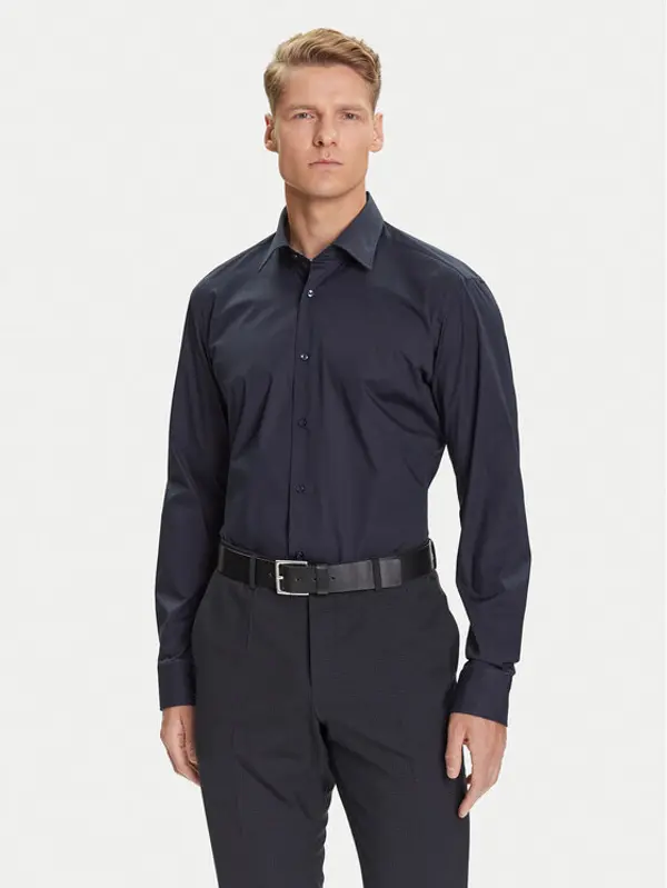 Boss BOSS Košulja H-Joe 50545075 Tamnoplava Regular Fit