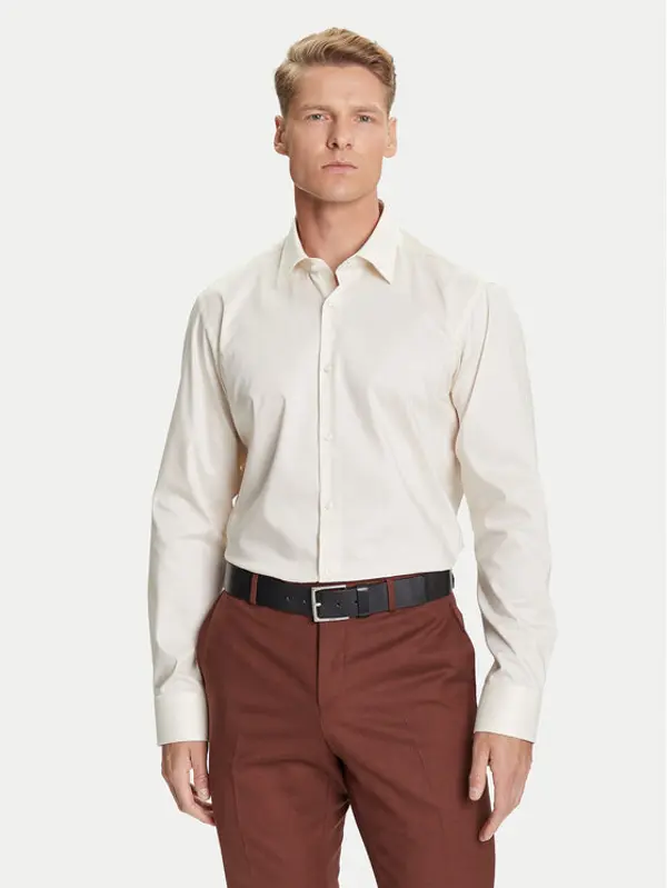 Boss BOSS Košulja H-Joe 50545145 Bijela Regular Fit