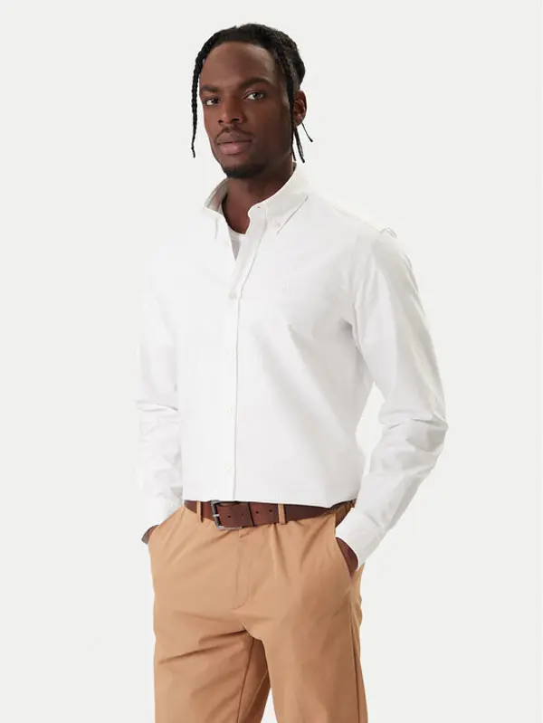 Boss BOSS Košulja H-Liam 50555966 Bijela Regular Fit