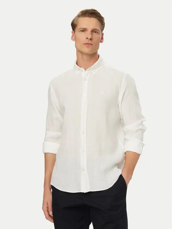 Boss BOSS Košulja H-Liam 50556077 Bijela Regular Fit