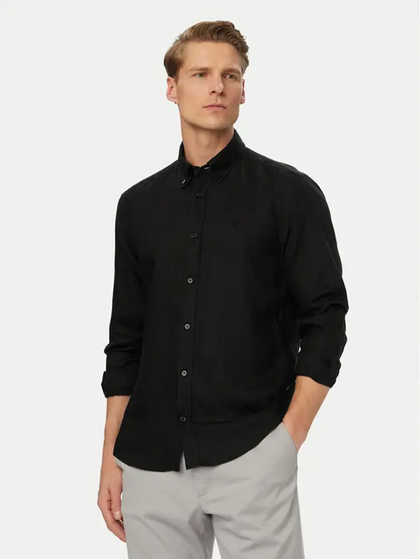 Boss BOSS Košulja H-Liam 50556077 Crna Regular Fit