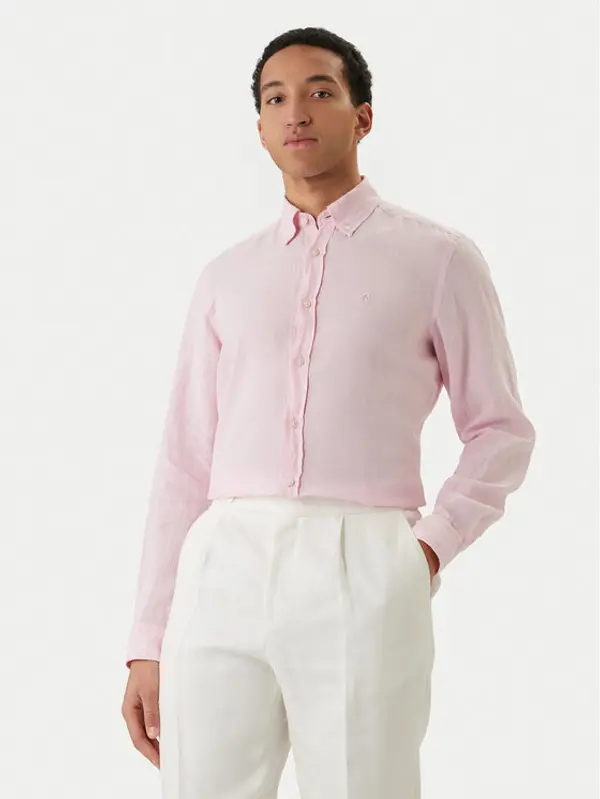 Boss BOSS Košulja H-Liam 50556077 Ružičasta Regular Fit